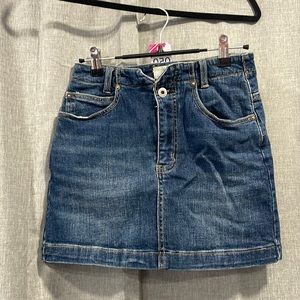 -#50 Blue Jeans Skirt
